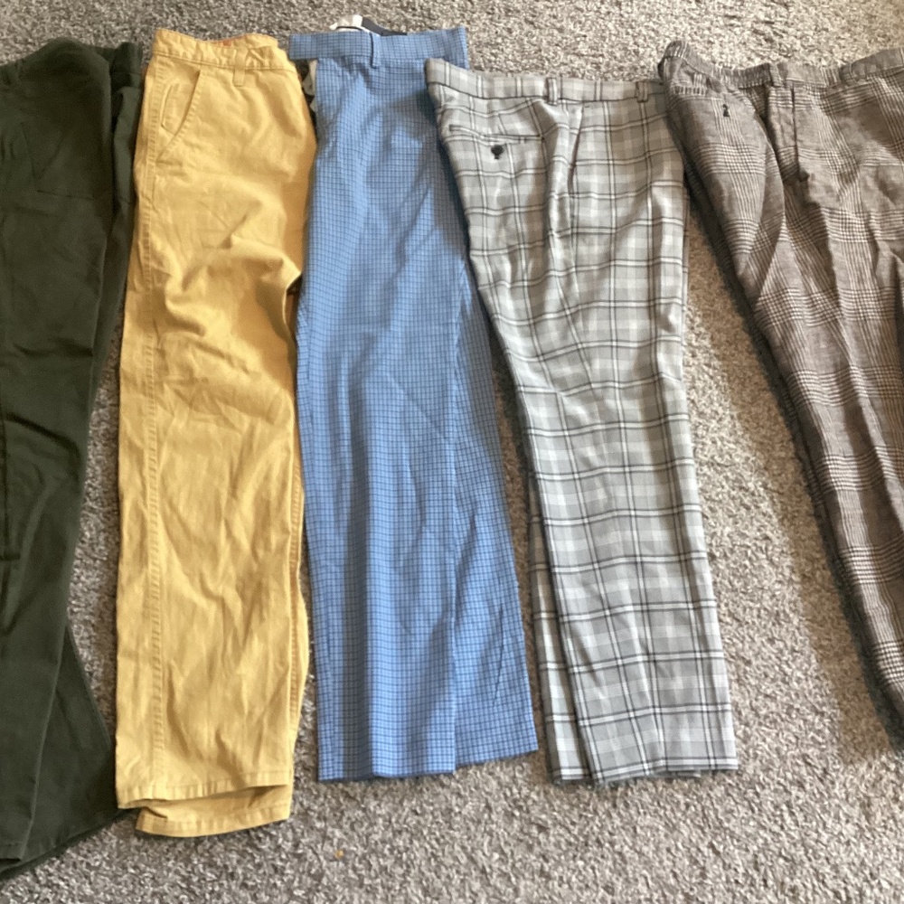 Lot of 5 pairs of Pants